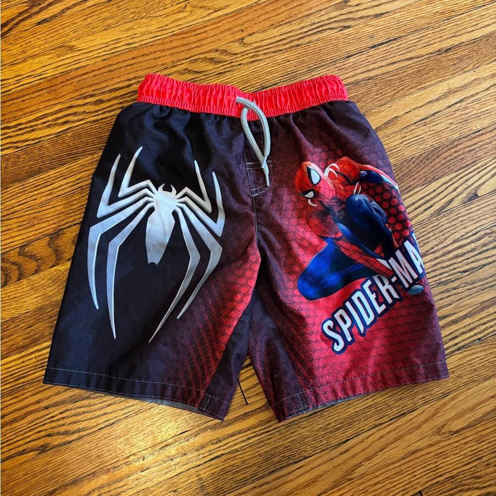 Spider-Man boys swim trunks size 7